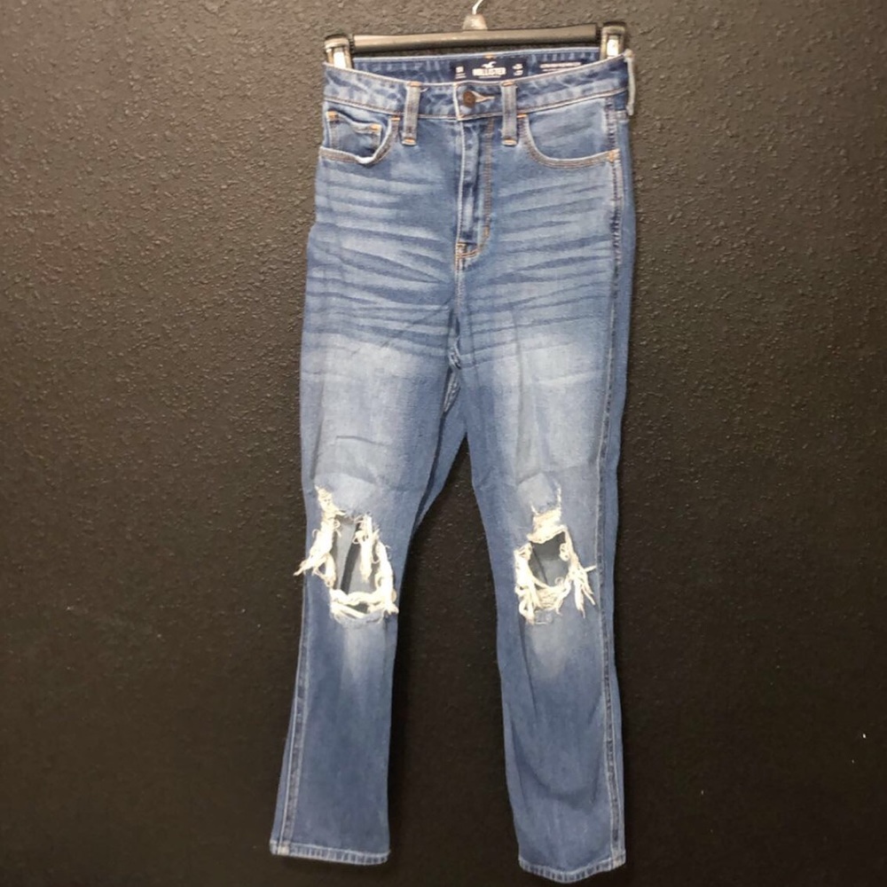 hollister mom jeans